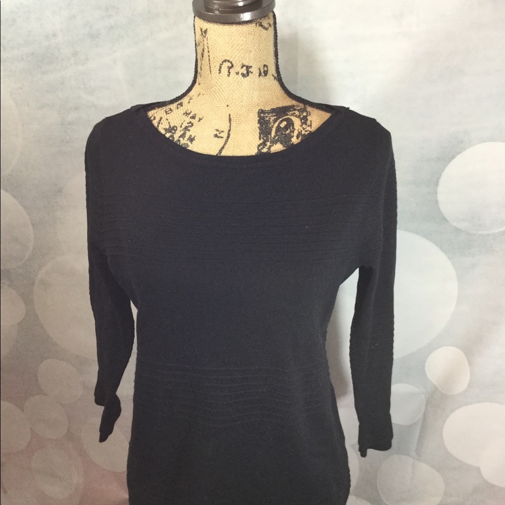 White House Black Market (WHBM) Boatneck Sweater